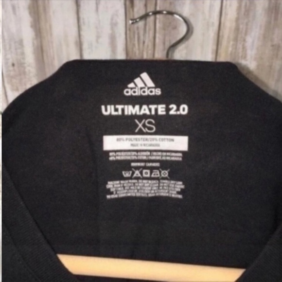 Adidas Black Ultimate 2.0 Tee - Picture 3 of 3